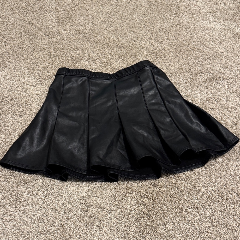 Abercrombie Kids Black Skater Skirt